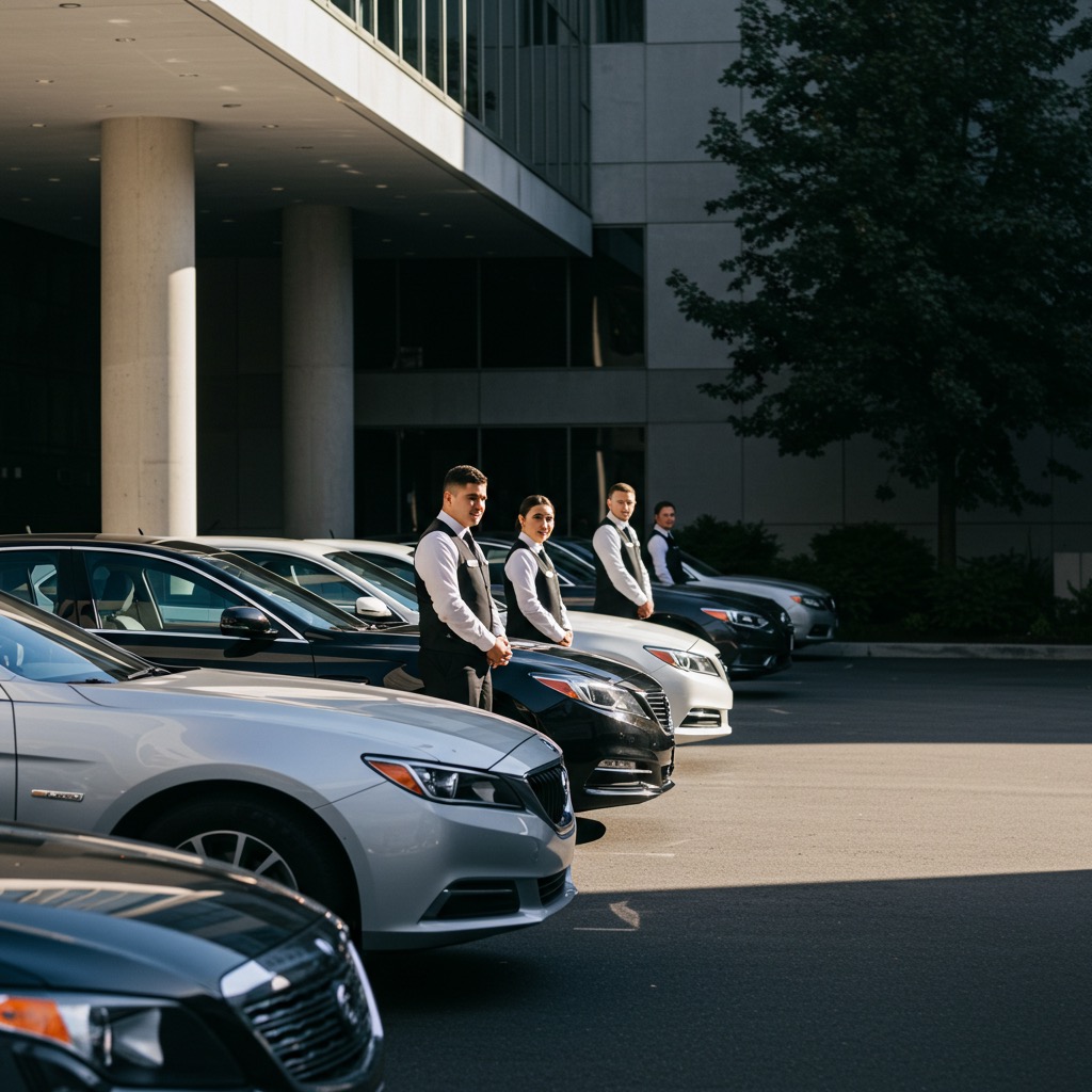 Off-Airport Parking valet service
